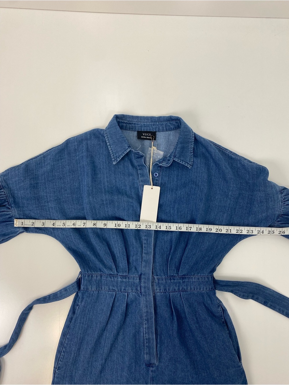 Vici Denim Romper - Picture 7 of 9